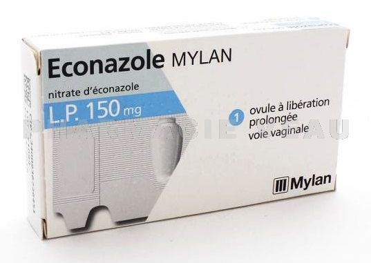 Econazole Lp 150 Mg Mycoses 1 Ovule Pharmacie Veau En Ligne France