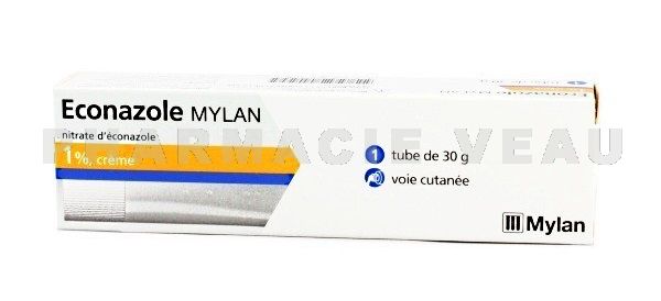 Econazole 1% crème tube de 30 grammes - Mylan - PharmacieVeau