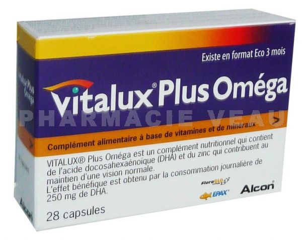VITALUX Plus Omega (28 capsules)