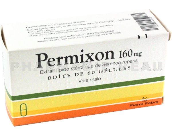 PERMIXON 160mg Boîte de 60 gélules - Pierre Fabre