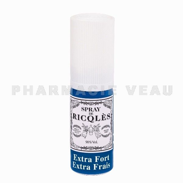 RICQLES Spray Buccal à la Menthe 15 ml