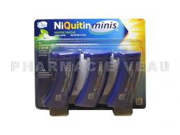 NIQUITIN Minis 1.5 mg MENTHE FRAICHE 60 Comprimés à Sucer Sans Sucre 