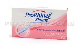 PRORHINEL Rhume Solution Nasale 20 Unidoses de 5ml