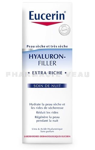 EUCERIN Hyaluron-Filler Extra Riche Soin de NUIT 50 ml
