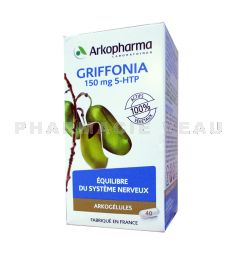 ARKOGELULES Griffonia 150 mg 5-HTP Boite de 40 Gélules