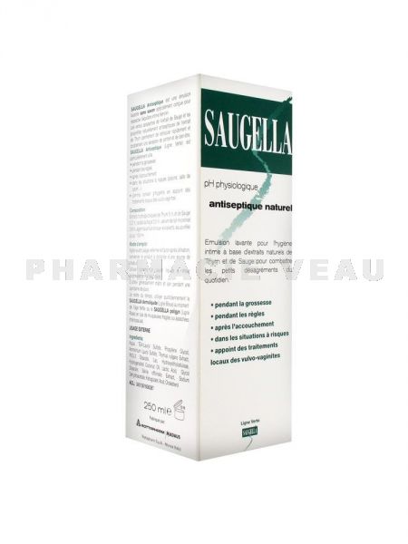 SAUGELLA Hygiène Intime Antiseptique Naturel 250 ml