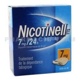 NICOTINELL TTS Patchs à la Nicotine 7 mg/24 h boite de 28