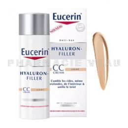 EUCERIN HYALURON-FILLER CC Cream Light beige doré 50 ml