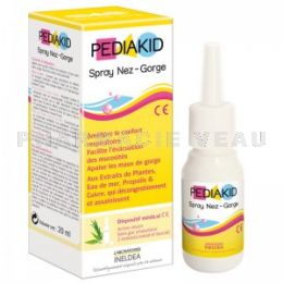 PEDIAKID NEZ GORGE Spray ENFANT 20 ml
