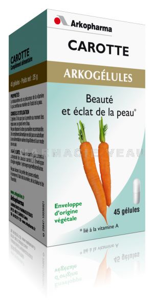 arkogelules carottes vente en ligne prix