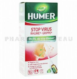 HUMER Spray Nasal Rhume Grippe Stop Virus spray 15 ml