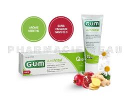 GUM ACTIVITAL Dentifrice Q10 Tube 75 ml