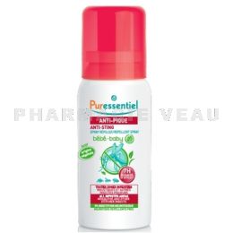 PURESSENTIEL ANTI-PIQUE Spray Repulsif Bébé 60 ml 