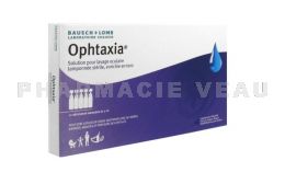 OPHTAXIA Solution Lavage Oculaire 10 unidoses x5ml