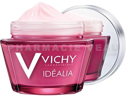 VICHY IDEALIA Crème Energisante Lissage & Eclat Peau Sèche Pot 50 ml