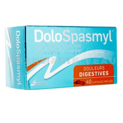 DOLOSPASMYL boîte de 40 capsules molles - PharmacieVeau.com vente ...