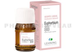 L88 Euphorbium - Herpès Labial - Gouttes LEHNING 30 ml