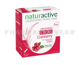 URISANOL Cranberry 28 Sticks Naturactive