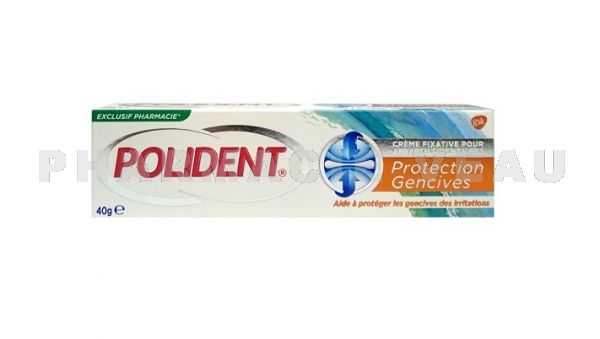 POLIDENT Crème Fixative Protection Gencives tube 40 grammes