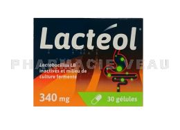 LACTEOL 340 mg Boîte de 30 gélules