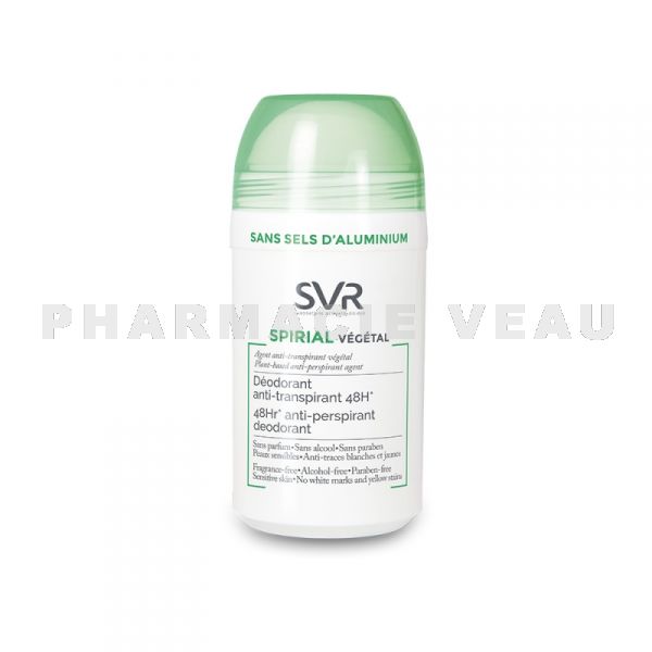 SVR SPIRIAL Végétal Déodorant Antitranspirant 50ml