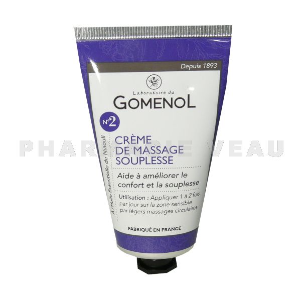 GOMENOL N°2 : Baume - Crème Massage Souplesse Articulations (75 ml)