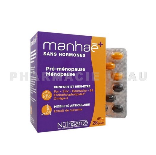 manhaé menopause capsules en ligne pharmacie pas c