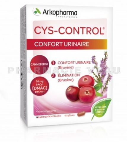 CYS-CONTROL Confort Urinaire (60 gélules)