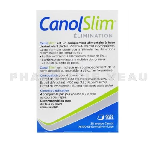 CANOL SLIM Elimination & Minceur (60 cp)