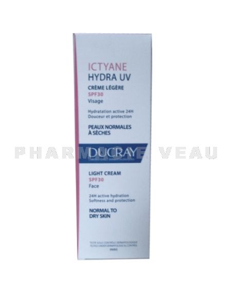 DUCRAY Ictyane HYDRA UV Crème visage de jour SPF30 (40ml)
