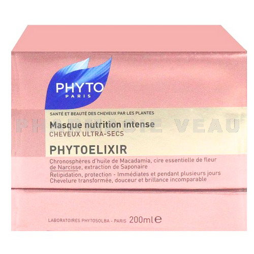 PHYTO PARIS PhytoElixir Masque Nutrition Intense Pot 200 ml