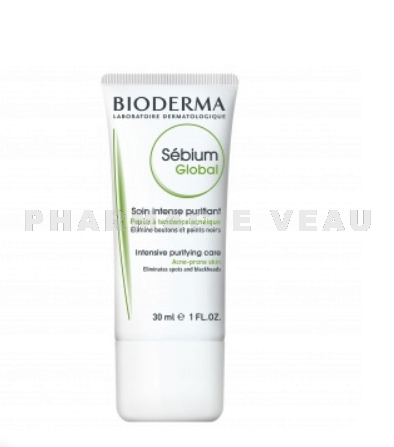 BIODERMA SEBIUM Global Peaux acnéiques Acné (30 ml)
