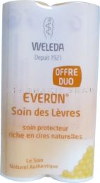 WELEDA EVERON Soin des Lèvres 2 x 4,8g