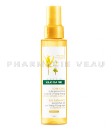 KLORANE YLANG-YLANG Huile protectrice cheveux Après-Soleil 100ml