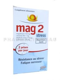 MAG 2 Magnésium Stress 30 Comprimés MAG2