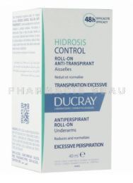 DUCRAY HIDROSIS Déodorant anti transpiration excessive Roll on 40 ml