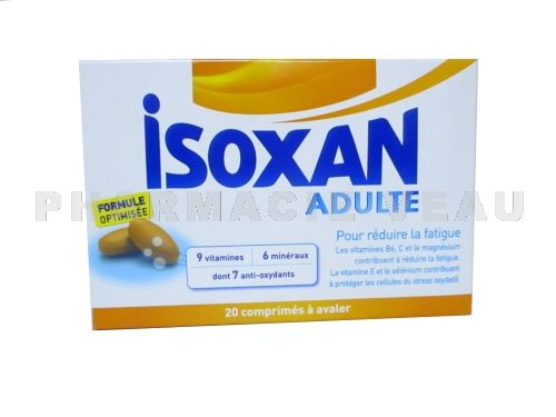 ISOXAN Adulte : Fatigue (20 cp à avaler)