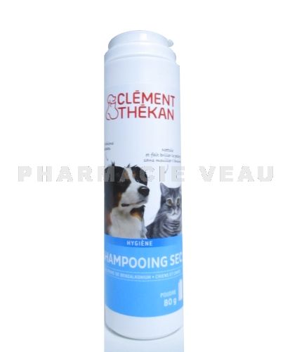 CLEMENT THEKAN Shampooing Sec pour animaux (80 gr)