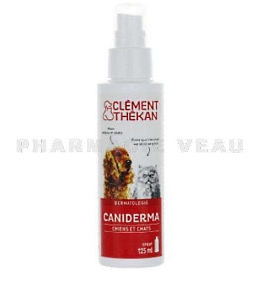 CLEMENT THEKAN CANIDERMA Spray anti-léchage plaies - Chiens et chats (125ml)