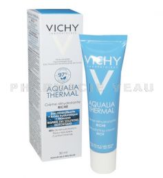 VICHY Aqualia Thermal Crème Visage RICHE - Peaux Sèches à très sèches 30 ml