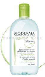 BIODERMA SEBIUM H2O Solution Micellaire Peaux Mixtes ou Grasses 500 ml