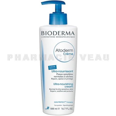 BIODERMA ATODERM Ultra-Nourrissant Crème Visage & Corps parfumée (500 ml)