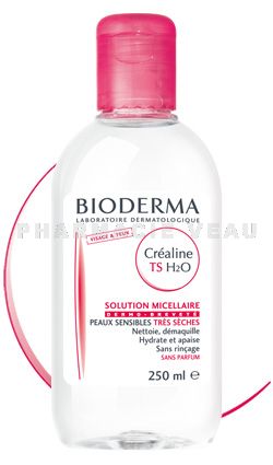 BIODERMA CREALINE TS H2O Solution Micellaire 250 ml