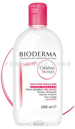BIODERMA CREALINE TS H2O Solution Micellaire 500 ml