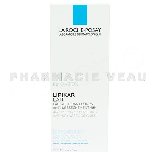 LIPIKAR Lait Relipidant Corps (200 ml) La Roche Posay