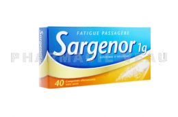 SARGENOR 1G sans Sucre 40 cp effervescents