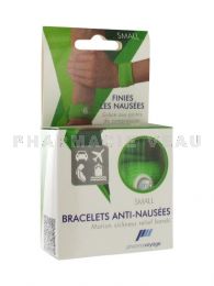Bracelets Anti Nausées Mal des Transports Vert SMALL 2 bracelets voyage