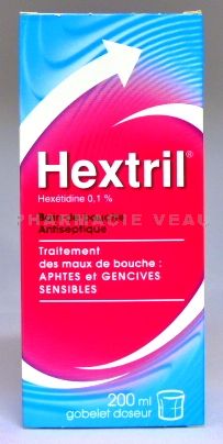 HEXTRIL bain de bouche antiseptique 200ml