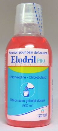 ELUDRIL PRO Solution pour bain de bouche 500 ml