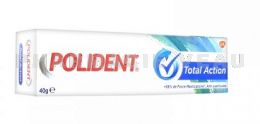 POLIDENT FIXATION TOTAL ACTION Crème Fixative pour Appareils Dentaires 40gr